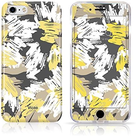 iPhone 6s case,Vicoo_[Scratch Resistant] Premium Flexible Soft TPU Bumper Case with Fabulous Bright Pattern Fit for iPhone 6 &amp; iPhone 6s (4.7 inches)--Primrose Yellow