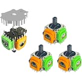 ElecGear 4x TMR Joystick Replacement for PS4 Controller, Desoldering Heating Plate, TMR Hall Control Stick and Soldering Wick Repair Tools &ndash; (TMR-DS4FU)