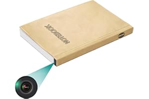 Hidden Camera Notebook Spy Camera 1080P HD Mini Nanny Cam with Motion Detection & Loop Recording for Home Security Business M