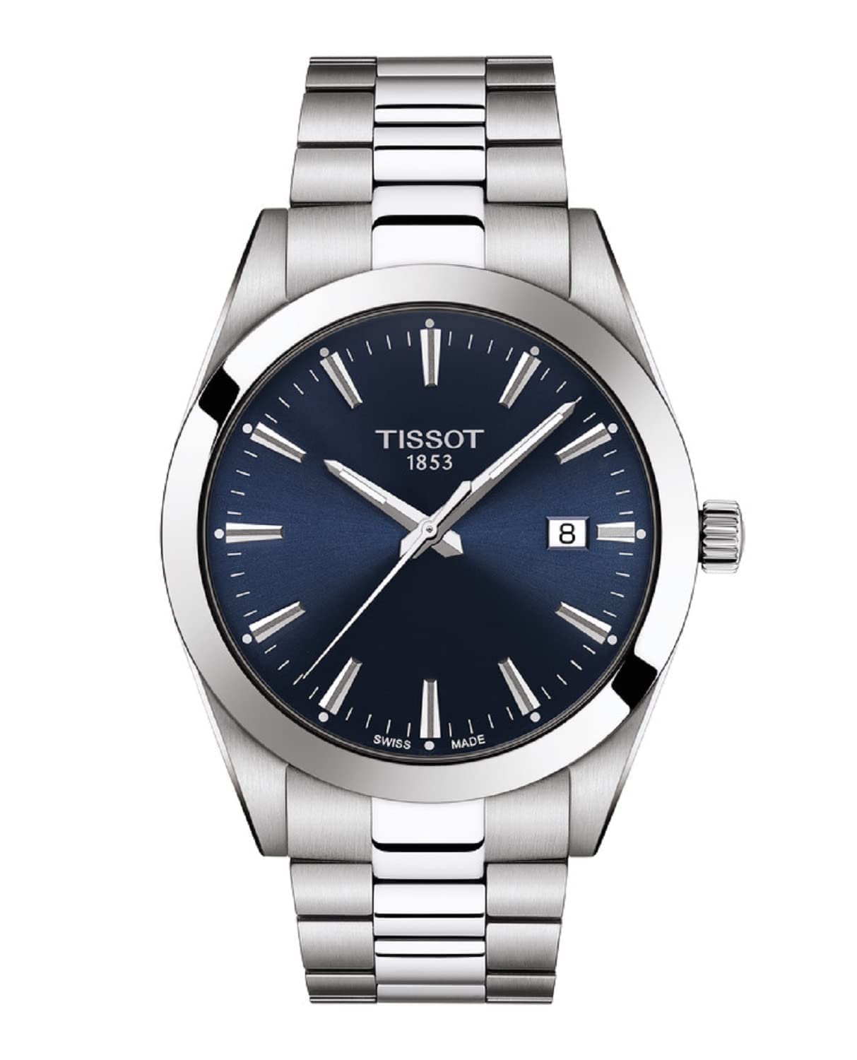 Mens Gentleman Stainless Steel Dress Watch Grey