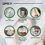 UMKY Mosquito Net for Double Bed - Travel Insect Protection view 4