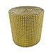 Diamond Mesh Wrap (Gold) Roll Rhinestone Crystal Ribbon 4.5″ x 10 yards
