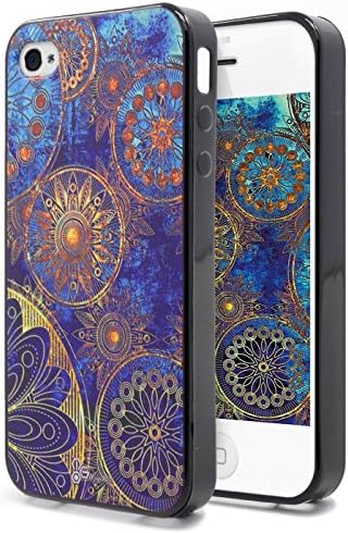 iPhone 4 Case, iPhone 4S Case, Nznd [Ultra-Thin] Premium [Sculptural Art Texture] Soft TPU Protective Flexible Durable Case for Apple iPhone 4 / 4S - Gear Wheel