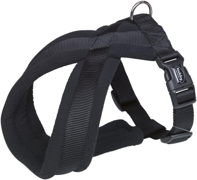 Nobby Classic Comfort Harness, 50 - 80 cm/25 - 50 mm, Black