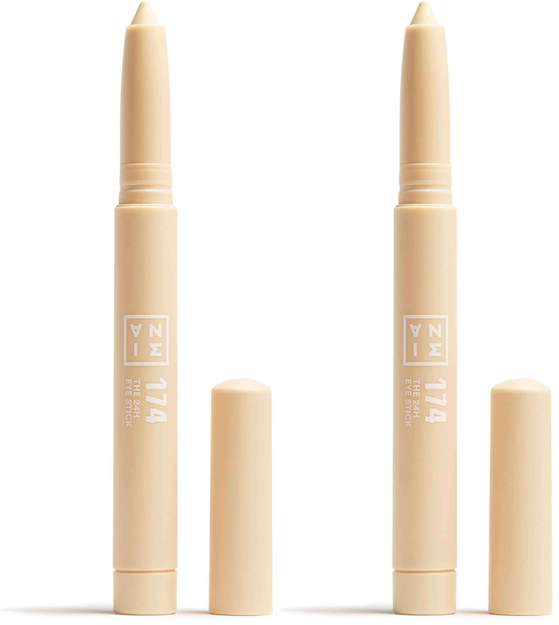 3INA MAKEUP - The 24H Eye Stick 174 - Cream Creamy Eyeshadow Stick - Multitaskig Waterproof Eyeshadow - Matte & Shimmer