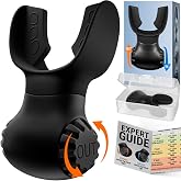 Lung Trainer - Dual-Resistance Breathing Exerciser - High-Quality Silicone - Workout Program Included - Portable