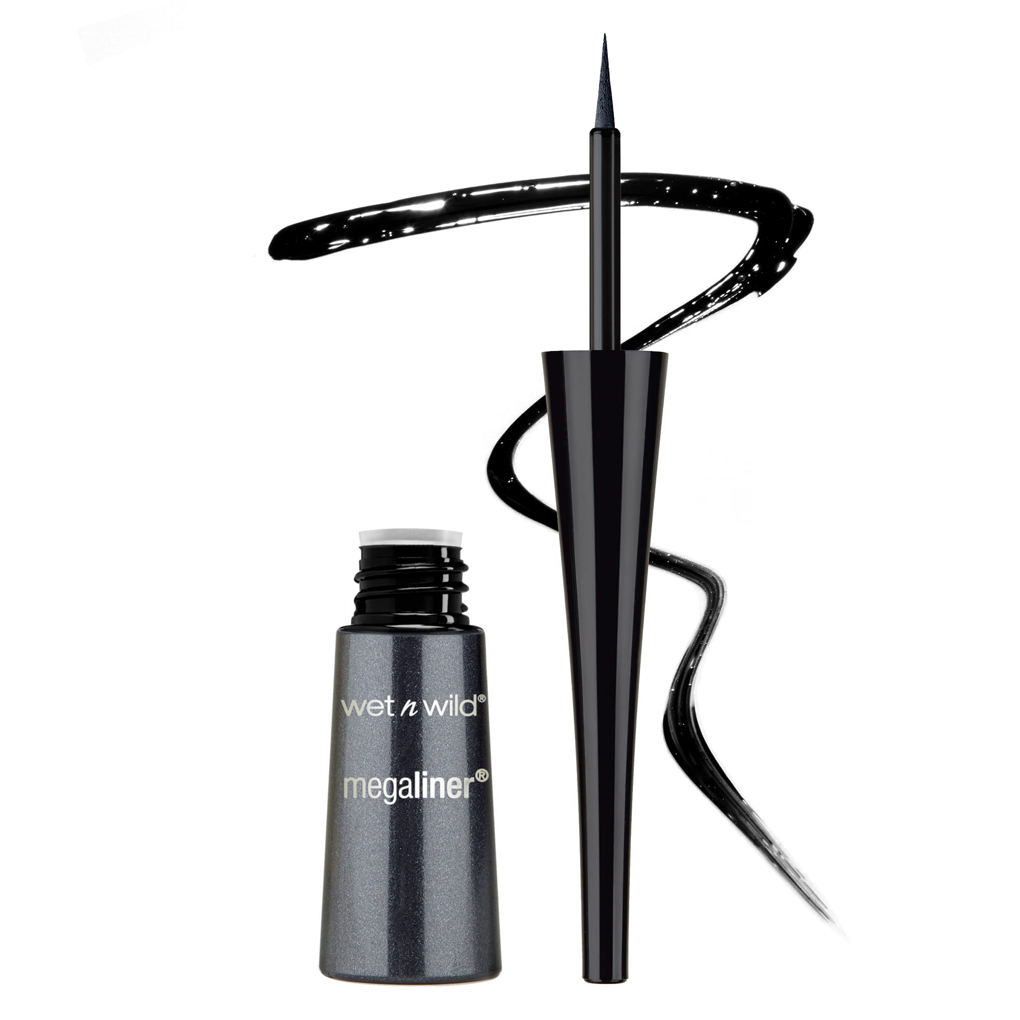 Photo 1 of wet n wild MegaLiner Liquid Eyeliner - Black