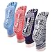 Cosfash Yoga Socks Non Slip Skid Toe Grips Pilates Barre Women Men 4 Pack