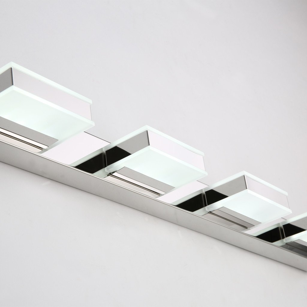 mirrea 16W Modern LED Vanity Light in 4 Lights, Cold White eBay