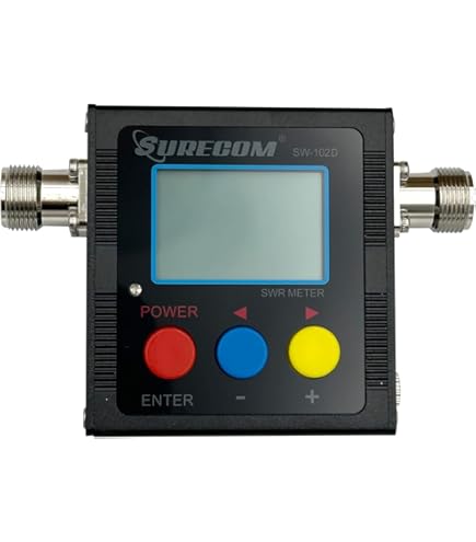 Amazon.com: PM-120W Digital VHF UHF 125-525Mhz Power SWR Meter and