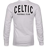 Soccer Team Arch Cotton Football Club Long Sleeve Premium T-Shirt - Grey