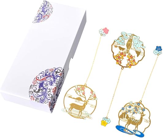 Amazon Numola しおり ブックマーカー 金属 3枚セット 読書用 金属しおり 子供 教師 学生 円形ブックマーカー 男性 女性しおり贈り物 しおり 文房具 オフィス用品