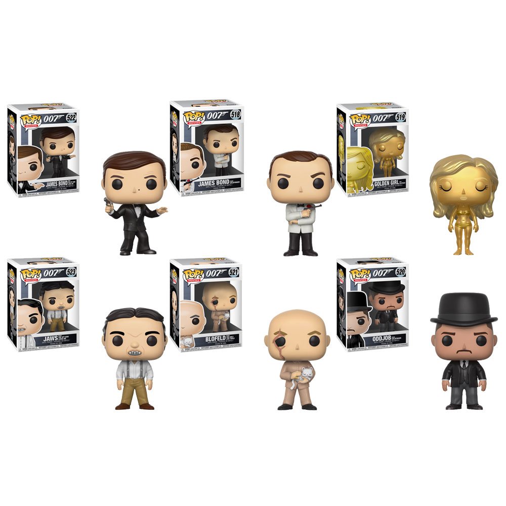 Funko Tv Movie Video Game Action Figures Toys Games Funko Pop James Bond 007 You Only Live Twice Blofeld 10cm Vinyl Figure