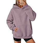 ATHMILE Womens Oversized Hoodies Fleece Sweatshirts Long Sleeve Sweaters Pullover Fall Clothes with Pocket