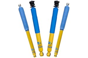 TrendsAuto Bilstein 4600 Series Set of Front & Rear Shocks fits 2017-2025 F250 F350 Super Duty 4WD Without Tremor Off-Road Package | Includes TrendsAuto Decal | 24-274937 24-274944