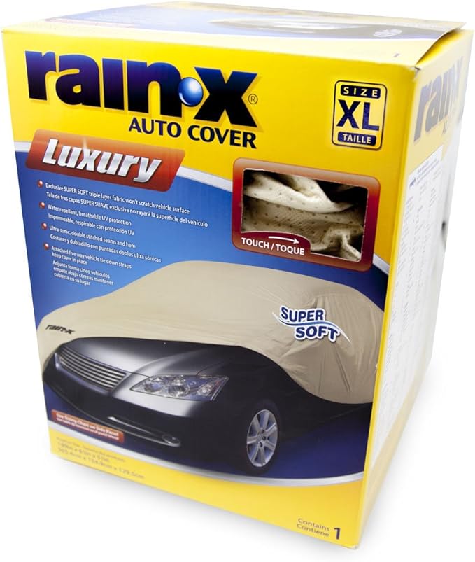 RainX 805528 Beige XLarge Luxury Car Cover, Full Car Covers Amazon