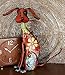 Deco 79 Metal Dog Decorative Garden Sculpture Indoor Outdoor Garden Statue with Floral Pattern, Outdoor Sculpture 12