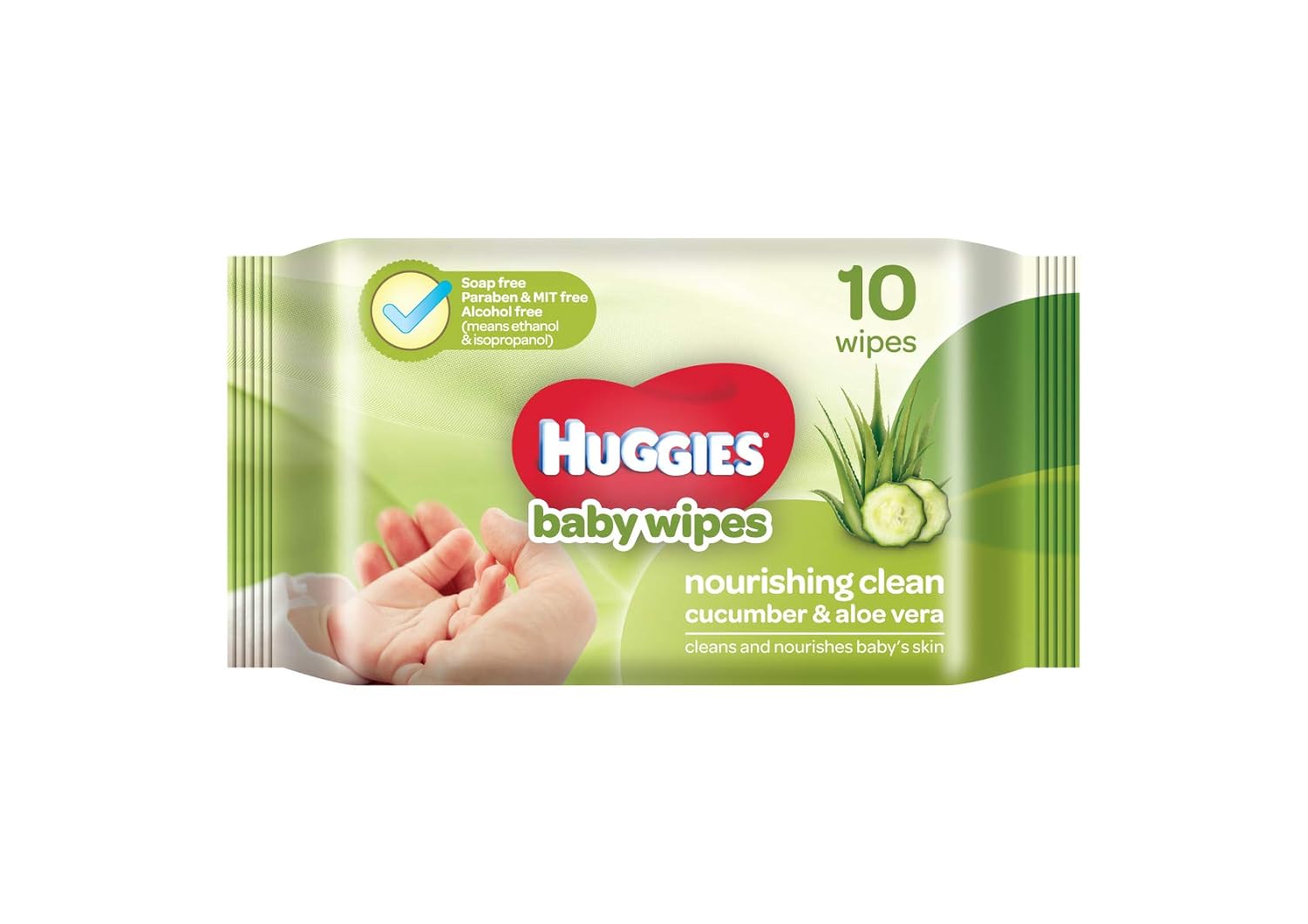 huggies cucumber and aloe wipes