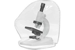 Microscope Dust Cover Fit Full Size Standard Microscopes, 20" L x 20" W - lensmeter Instruments Accessories, PVC, Waterproof,