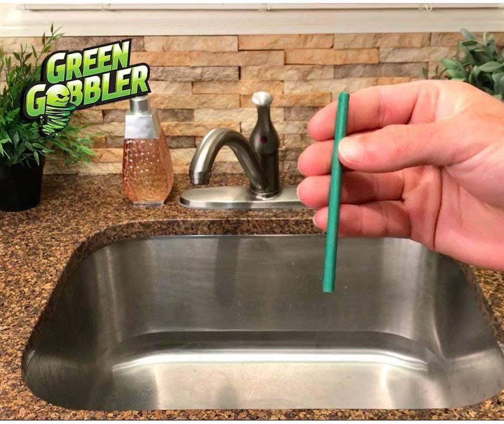 Green Gobbler BIO-FLOW Drain Strips - 24 Strips | Drain Cleaner & Deodorizer Drain Sticks: Health & Personal Care