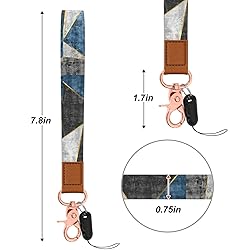 Rimilak Wristlet Keychain, Wrist Lanyard Key Chain
