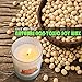 YIHANG Scented Candles Soy Candle, Anxiety Reducer Lemon, Lavender, Rose ，Jasmine，Vanilla，Bergamot, Aromatherapy Organic Massage Candles, Clean Long Burning, Hand Poured Natural Soy Waxthumb 1