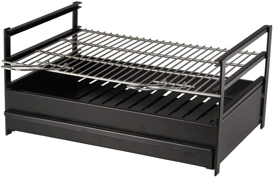 Sauvic 02728 – Barbecue Drawer with Stainless Steel Grill, 60 x 40 cm