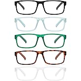 Viseng Reading Glasses for Women Blue Light Readers for men Computer Eyeglasses for All Day Comfort