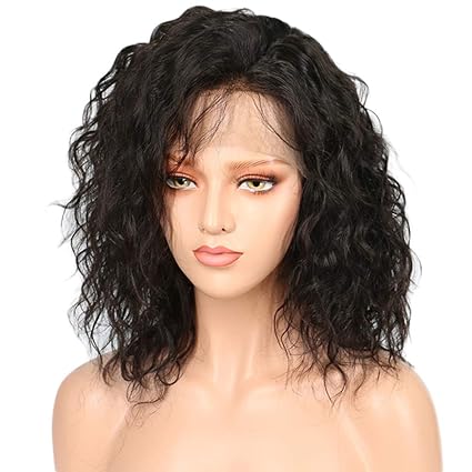 Amazon Com Bromrefulgenc Wave Wig For Women Front Lace Curly