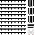 Hugeleaf 4.5 Inch Metal Landscape Edging, Metal Garden Edging with 11Pcs Stakes, 40 Inch Steel Landscape Edging Pack of 10 (33 Feet Total Length)