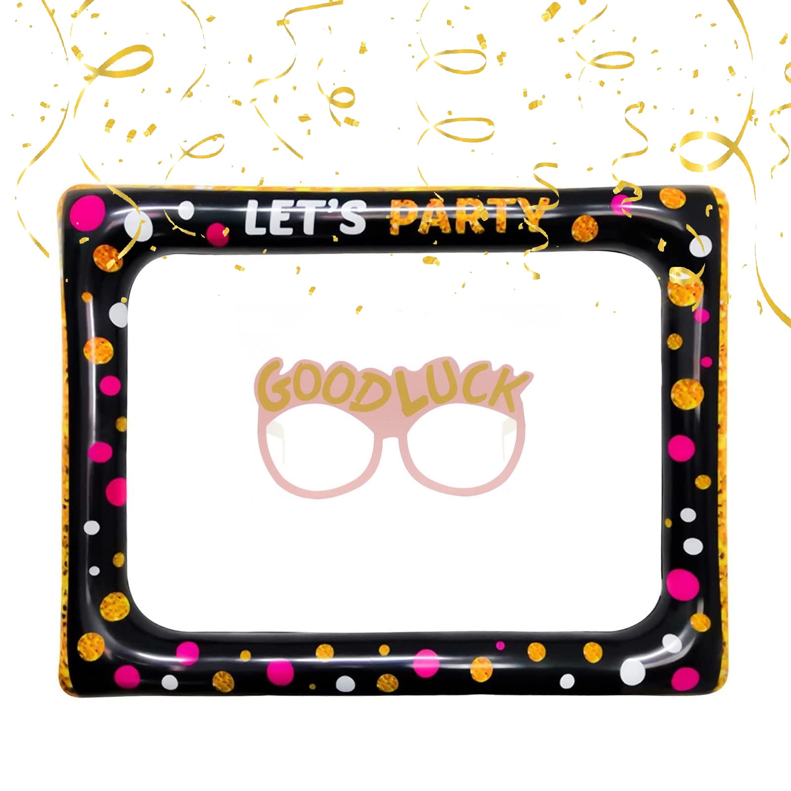 Selfie Frame Photo, Party Prop Photo Frame, Inflatable Photo Frame, Inflatable Selfie Frame, Party Decoration Props for Photo Booth Props