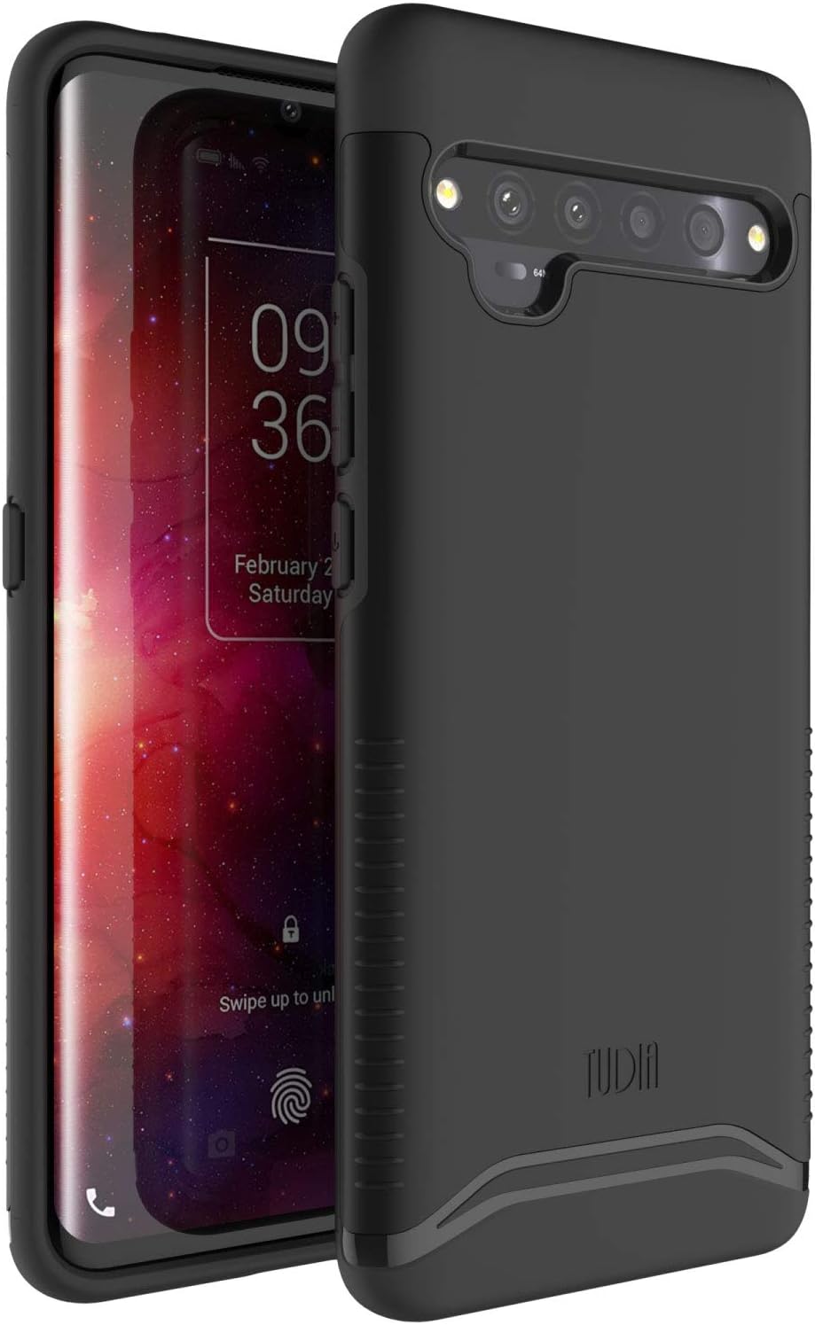 TUDIA DualShield Designed for TCL 10 Pro Case, [Merge] Heavy Duty