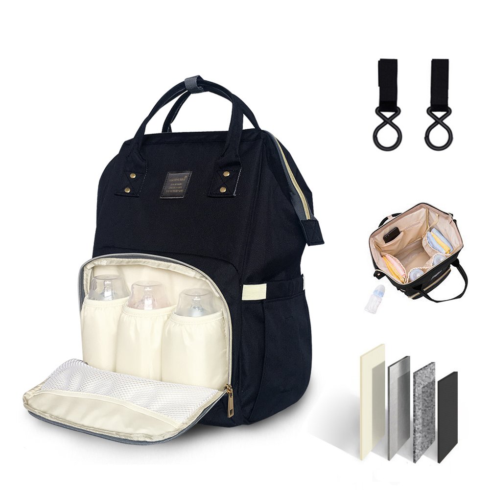 Diaper Bag MultiFunction Waterproof Travel Backpack