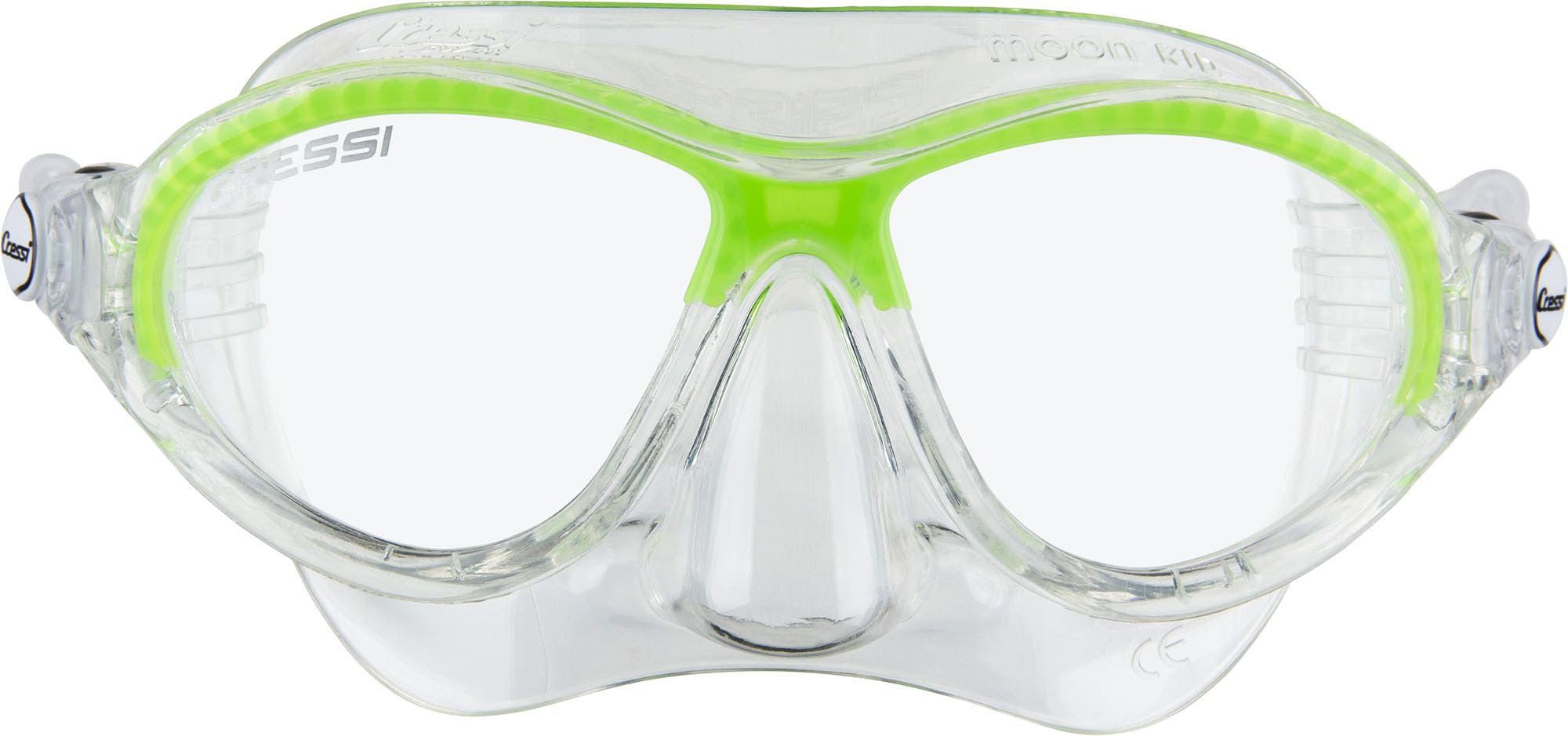 Cressi Kids Moon Snorkeling Mask - Yellow, Age 7-15 — image 1