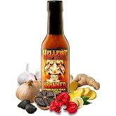 Hellfire Hot Sauce Kranked - Black Garlic and Carolina Reaper Gourmet Hot Sauce, Featured on Hot Ones TV Show, 5 oz.