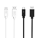 USB C Cable, Tronsmart USB-C to USB-A Cable with 56k Resistor for Google Pixel/Pixel XL, ChromeBook Pixel, Nexus 5X/6P and More (3.3 Feet, 1 x Black,1 x White)