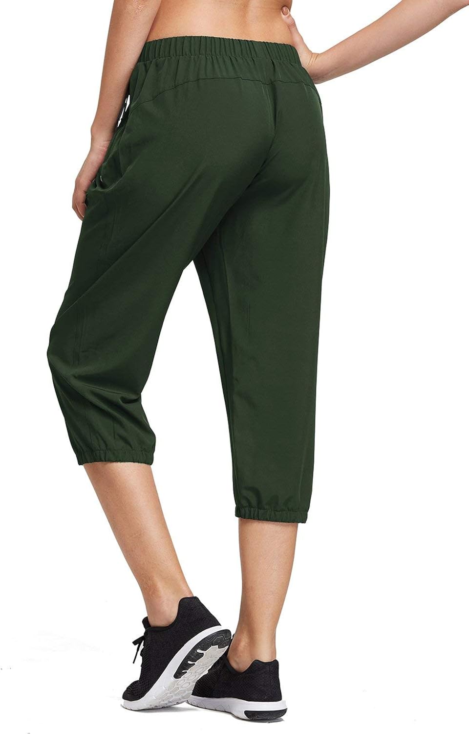 lightweight capri joggers