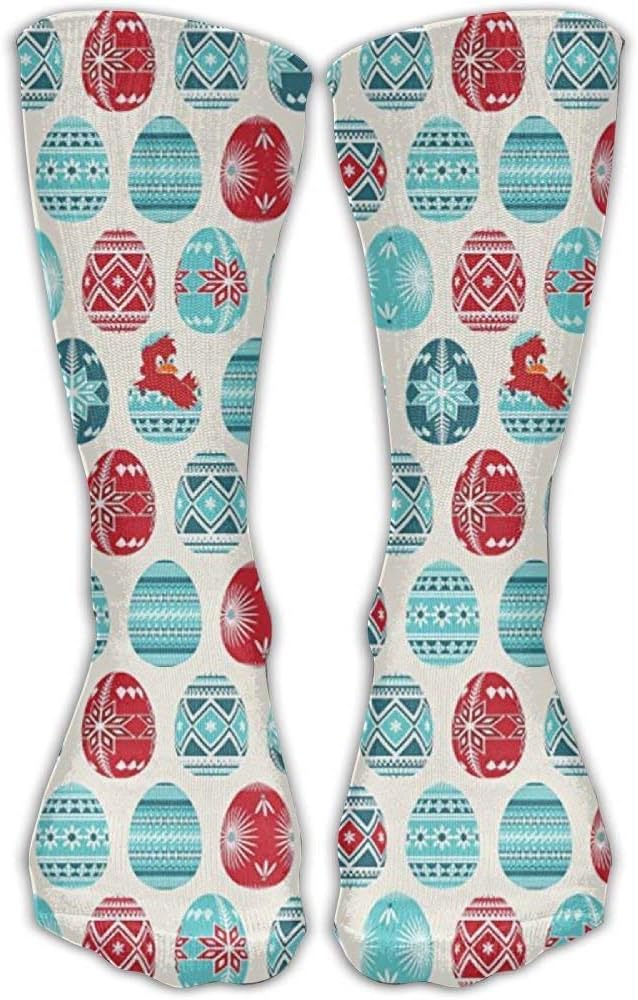 Eggs Pysanky Chick Compression Socks For Wome And Men, 50cm