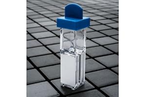 GENESEE SCIENTIFIC Electroporation Aluminum Plate Cuvettes 2 mm (50 per Unit) – High Voltage Generator Polished Aluminum Electrodes – Sterile & Individually Wrapped Science Lab Supplies - Square Cap Cross Section