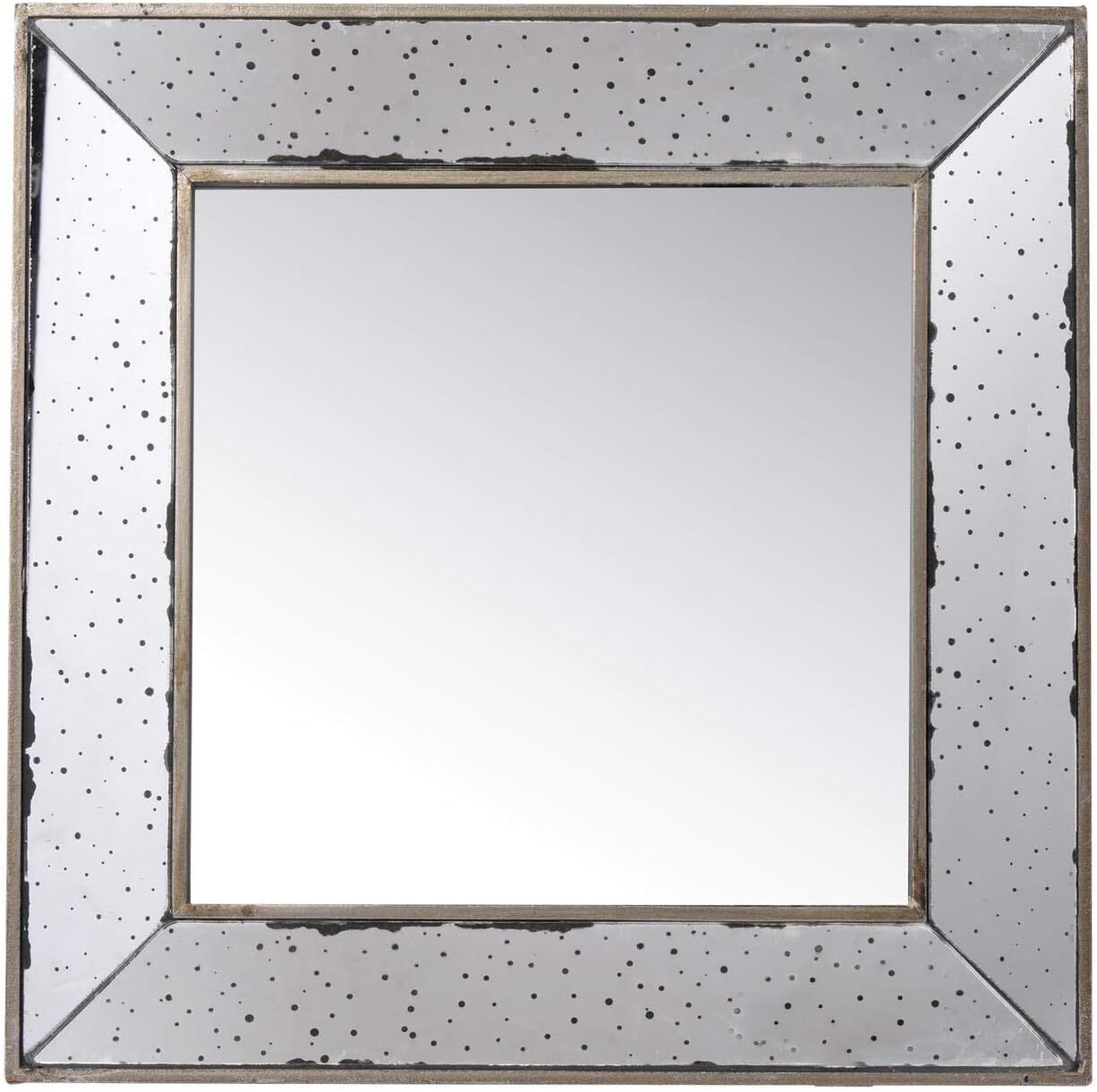 A&B Home Speckled Square Mirror - 18W x 18H in.