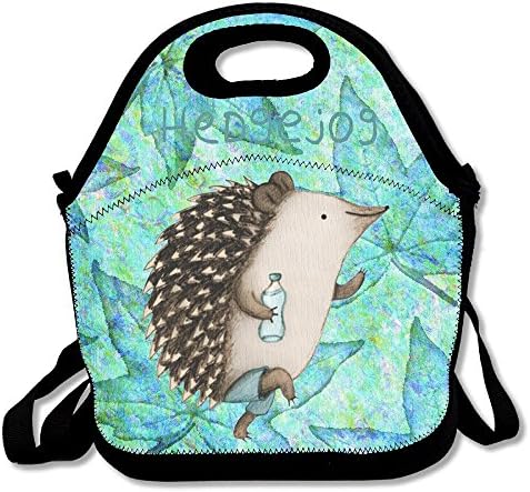 Lovely Cartoon Hedgehog Jog Lunch Bags