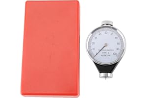 YOSOO HEALTH GEAR A Durometer, Rubber Hardness Tester, Rubber Tire Durometer Hardness Tester Meter 0-100 HA(Type A)