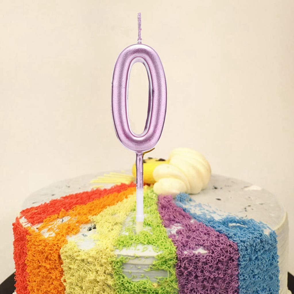 Beau Numero Briller Bougies Topper De Gateau Decoration Pour Faveur De Fete D Anniversaire Or Rose Feelairy 10 Pcs Bougies D Anniversaire Bougies De Nombre En Chiffres 0 9 Decorations Decorations De Gateau