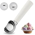 Heated Ice Cream Scoop Rechargeable, Electric Warming Ice Cream Scooper with LED Display, Heats to 158°F for Hard Ice Cream, 