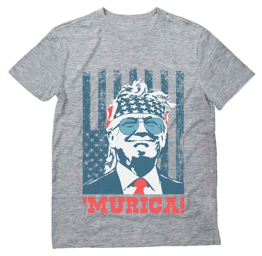 Trump Shirt American Flag Team 'Murica MAGA