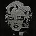 Marilyn Monroe Crystal Diamond Bling Rhinestone Black Car SUV Truck High Back Seat Covers