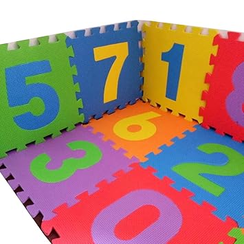 Amazon Com Cartoon Foam Jigsaw Puzzle Floor Play Mat Baby