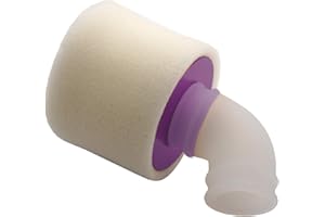 SHAREGOO Share Goo Alloy Capped Air Filter with Sponge Compatible with HSP Axial HPI Traxxas Himoto Redcat Losi 1/8 RC Hobby Model Nitro Car Buggy Truck (Purple)
