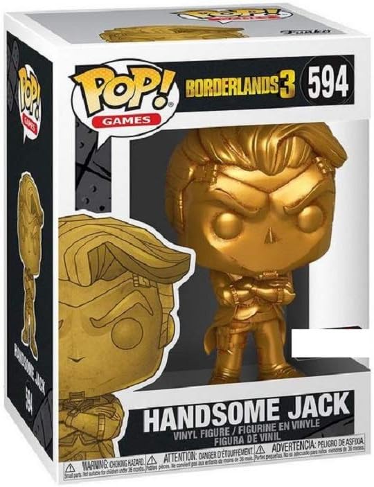 Funko Pop! Borderlands - Handsome Jack Metallic Gold (2020 E3 Convention Exclusive) #