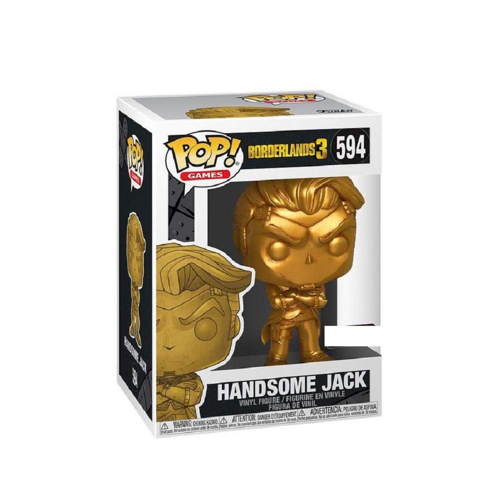 Funko Pop! Borderlands - Handsome Jack Metallic Gold (2020 E3 Convention Exclusive) #